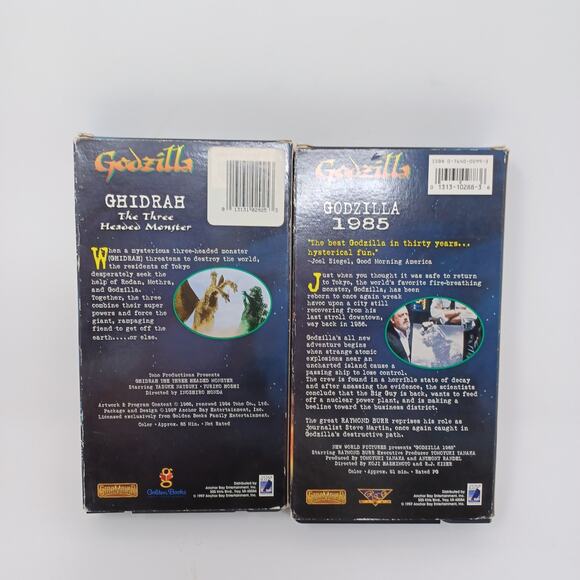 Godzilla; Ghidrah - The Three Headed Monster Godzilla 1985 (VHS, 1997) - Picture 2 of 4